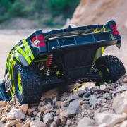 Arrma 1/7 MOJAVE 6S BLX 4WD Desert Racer met Spektrum RTR, Groen/Zwart (ARA106058T1) met Powerpack