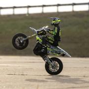 Losi 1/4 Promoto-SM FXR Supermoto Motorcycle RTR Wit Basic zonder accu en lader LOS-2272 (zomer deals)