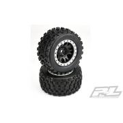 PR10131-13 Badlands MX43 Pro-Loc All Terrain Tires Mounted for X-MAXX Front or Rear