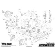 Bouwtekeningen Traxxas Rustler XL5