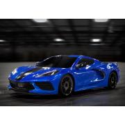 Chevrolet Corvette Stingray 4-TEC Blauw: 1/10 schaal AWD Supercar met TQ 2,4 GHz radiosysteem