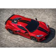 Chevrolet Corvette Stingray 4-TEC Rood: 1/10 schaal AWD Supercar met TQ 2,4 GHz radiosysteem
