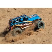 LaTrax Teton 1/18 Schaal 4WD Monster Truck compleet blauw/oranje