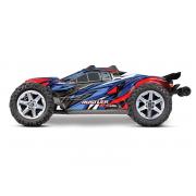 Traxxas Rustler 4X4 VXL Brushless Stadium Truck RTR TSM 2.4Ghz TRX67076-4 zonder batterij en lader Solar Flare