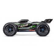 Traxxas Sledge: 1/8 4WD Groen borstelloze elektrische monstertruck met TQi 2,4 GHz Traxxas Link-enabled radiosysteem en