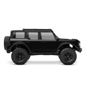 Traxxas TRX-4M 1/18 Scale en Trail Crawler Ford Bronco zwart 4WD Electrische Truck met TQ TRX97074-1ZW