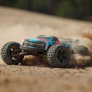 ARRMA 1/8 KRATON 6S V6 4X4 BLX Brushless Speed Monster Truck RTR Blauw/Roze ARA8608V6T2