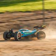 Arrma ARA4206V4T1 1/8 TYPHON MEGA 665 4X4 RTR Brushed Buggy, Blauw