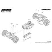 Bouwtekeningen Traxxas Maxx V2 langer chassis