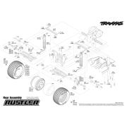 Bouwtekeningen Traxxas Rustler XL5