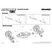 Bouwtekeningen Traxxas Stampede 4X4 BL-2S