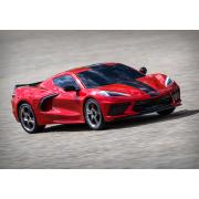 Chevrolet Corvette Stingray 4-TEC Zilver: 1/10 schaal AWD Supercar met TQ 2,4 GHz radiosysteem