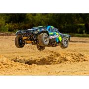 Traxxas SLASH 4X4 ULTIMATE VXL TQI TSM CLIPLESS BODY zonder accu en lader, GREEN TRX68277-4GRN TRXUT