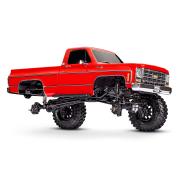 Traxxas TRX-4 Scale and Trail Crawler met Chevrolet K10 Truck Body Zilver uit 1979: 4WD elektrische truck met TQi Traxxa