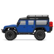 TRAXXAS TRX-4M 1/18 Schaal en Trail Crawler Land Rover 4WD Elektrische Truck met TQ Blauw TRX97054-1BLUE