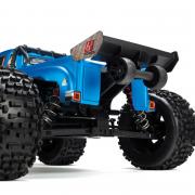 Arrma - 1/8 NOTORIOUS 6S V5 4WD BLX Stunttruck met Spektrum Firma RTR, blauw INCL> 2x 3S 5000mah en lader gens ace