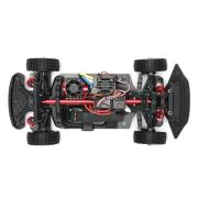 MJX Hyper GO 14303 1/14 Citroen C3 WRC 4WD RTR compleet met 2000mAh 2S lipo accu en lader en 2 extra sets (onroad en of