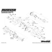 Bouwtekeningen Traxxas Rustler XL5