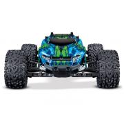 Traxxas Rustler 4X4 VXL Brushless Stadium Truck RTR TSM 2.4Ghz TRX67076-4 zonder batterij en lader Solar Flare