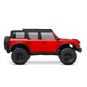 Traxxas TRX-4M 1/18 Scale en Trail Crawler Ford Bronco 4WD Electrische Truck met TQ Rood TRX97074-1RED