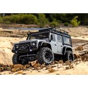 TRAXXAS TRX-4M 1/18 Schaal en Trail Crawler Land Rover 4WD Elektrische Truck met TQ Rood TRX97054-1RED