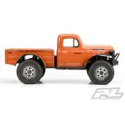 PR3499-00 1946 Dodge Power Wagon Clear Body for 12.3Inch (313mm) Wheelbase Scale Crawlers