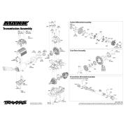 Bouwtekeningen Traxxas Maxx V2 langer chassis