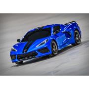 Chevrolet Corvette Stingray 4-TEC Blauw: 1/10 schaal AWD Supercar met TQ 2,4 GHz radiosysteem