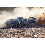 Traxxas Sledge: 1/8 4WD Oranje borstelloze elektrische monstertruck met TQi 2,4 GHz Traxxas Link-enabled radiosysteem en