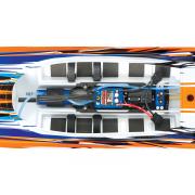 Traxxas Spartan VXL-6S Oranje Castle Brushless 2.4Ghz Tqi TSM TRX57076-4ORNG zonder lader en accu