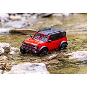 Traxxas TRX-4M 1/18 Scale en Trail Crawler Ford Bronco 4WD Electrische Truck met TQ Rood TRX97074-1RED