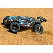 Traxxas TRX71076-3B E-Revo VXL 1/16 Blauw