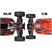 Team Corally - ASUGA XLR 6S - RTR - Rood - Brushless Power 6S - Geen batterij - Geen oplader C-00288-R