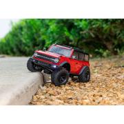 Traxxas TRX-4M 1/18 Scale en Trail Crawler Ford Bronco 4WD Electrische Truck met TQ Rood TRX97074-1RED
