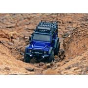 TRAXXAS TRX-4M 1/18 Schaal en Trail Crawler Land Rover 4WD Elektrische Truck met TQ Blauw TRX97054-1BLUE