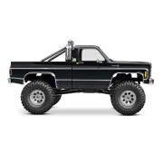 TRAXXAS TRX-4M HIGH TRAIL CRAWLER MET 1979 CHEVROLET K10 BODY: 1/18 SCHAAL 4WD ELEKTRISCHE AUTO ZWART