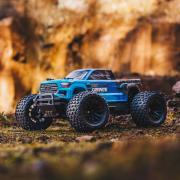 Arrma 1/10 GRANITE 4X4 V3 MEGA 550 Brushed Monster Truck RTR Blauw ARA4202V3BIT1