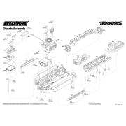 Bouwtekeningen Traxxas Maxx V1 korter chassis