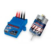 Traxxas Rustler TQ 2,4 GHz LED-verlichting (incl. batterij/oplader) - Groen
