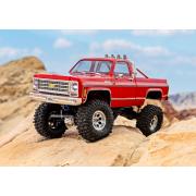 TRAXXAS TRX-4M HIGH TRAIL CRAWLER MET 1979 CHEVROLET K10 BODY: 1/18 SCHAAL 4WD ELEKTRISCHE AUTO ROOD