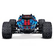 Traxxas Rustler 4X4 VXL Brushless Stadium Truck RTR TSM 2.4Ghz TRX67076-4 zonder batterij en lader Rood