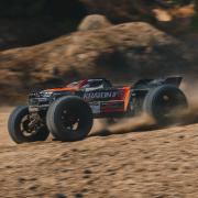 Arrma 1/5 KRATON 4X4 8S BLX Brushless Speed Monster Truck RTR (2020 Model versie2), Oranje (ARA110002T2)