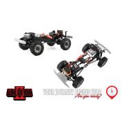 RC4WD 1/18 Gelande II RTR w/ Black Hawk Hard Body Set RC4ZRTR0059