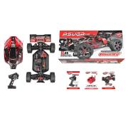 Team Corally - ASUGA XLR 6S - RTR - Rood - Brushless Power 6S - Geen batterij - Geen oplader C-00288-R