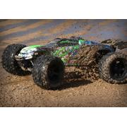 Traxxas E-Revo 2 VXL Brushless 1/8 Elektrische Monster Truck Groen met 2.4GHz en TSM TRX86086-4GR