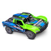 Traxxas Mini Slash BL-2s Groen incl battery & USB charger  TRX108164-1-GRN BLK25