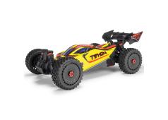 Arrma ARA4206V4T2 1/8 TYPHON MEGA 665 4X4 RTR Brushed Buggy, Geel