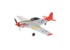 EZ-Wings - Mini P-51 Mustang - RTF - 450 mm - 1+1 Li-Po-batterij - USB-oplader