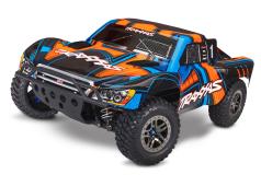 Traxxas SLASH 4X4 ULTIMATE VXL TQI TSM CLIPLESS BODY zonder accu en lader, ORANGE TRX68277-4ORNG
