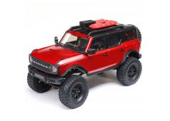 1/24 SCX24 2021 Ford Bronco 4WD Truck Brushed RTR, Red AXI00006T1
